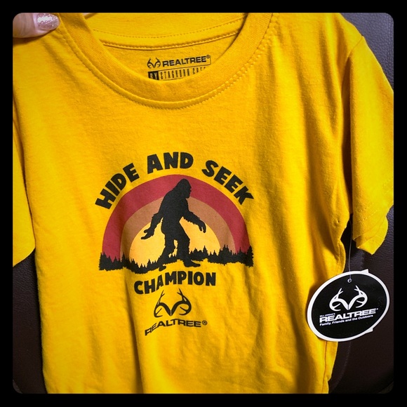 Realtree Other - Boys Realtree Bigfoot tee